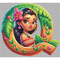 Cartoon letters-CL 27